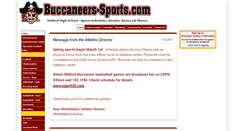 Desktop Screenshot of buccaneers-sports.com